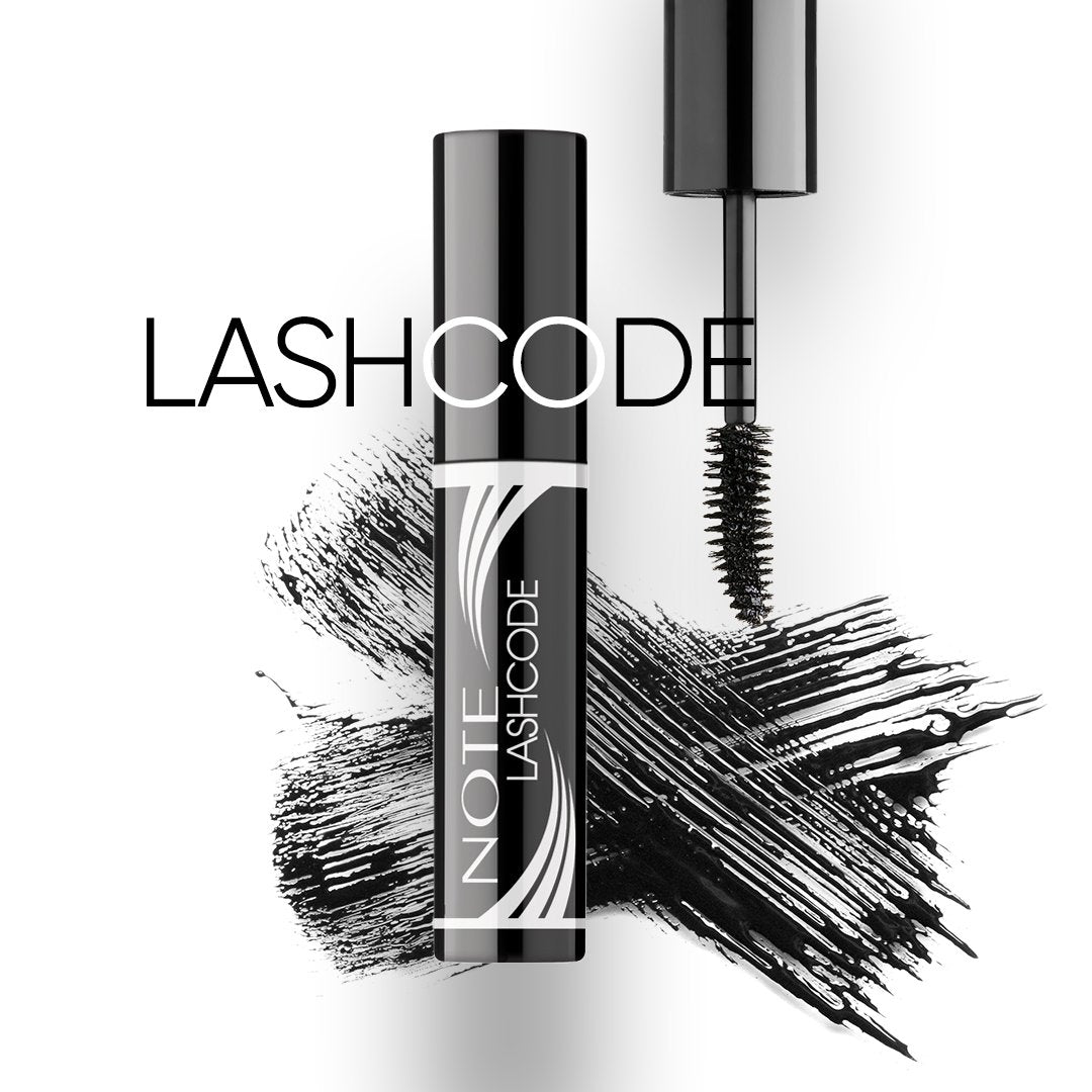 NOTE LASH CODE Halal Mascara, Vegan Mascara, Paraben Free Mascara, Cruelty Free Mascara, Mascara, Volumising, Creamy, Thickening, Lash Lifting