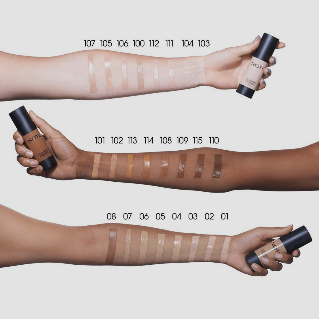 NOTE MATTIFYING EXTREME WEAR FOUNDATION PUMP, Long Lasting, Matte Foundation