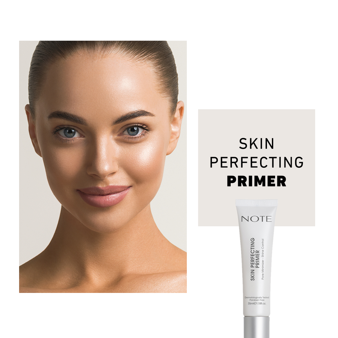 NOTE SKIN PERFECTING PRIMER - Halal Primer, Cruelty Free Primer, Vegan Primer, Paraben Free Primer, Hydrating, Poreless, Oily Skin, Vitamin E