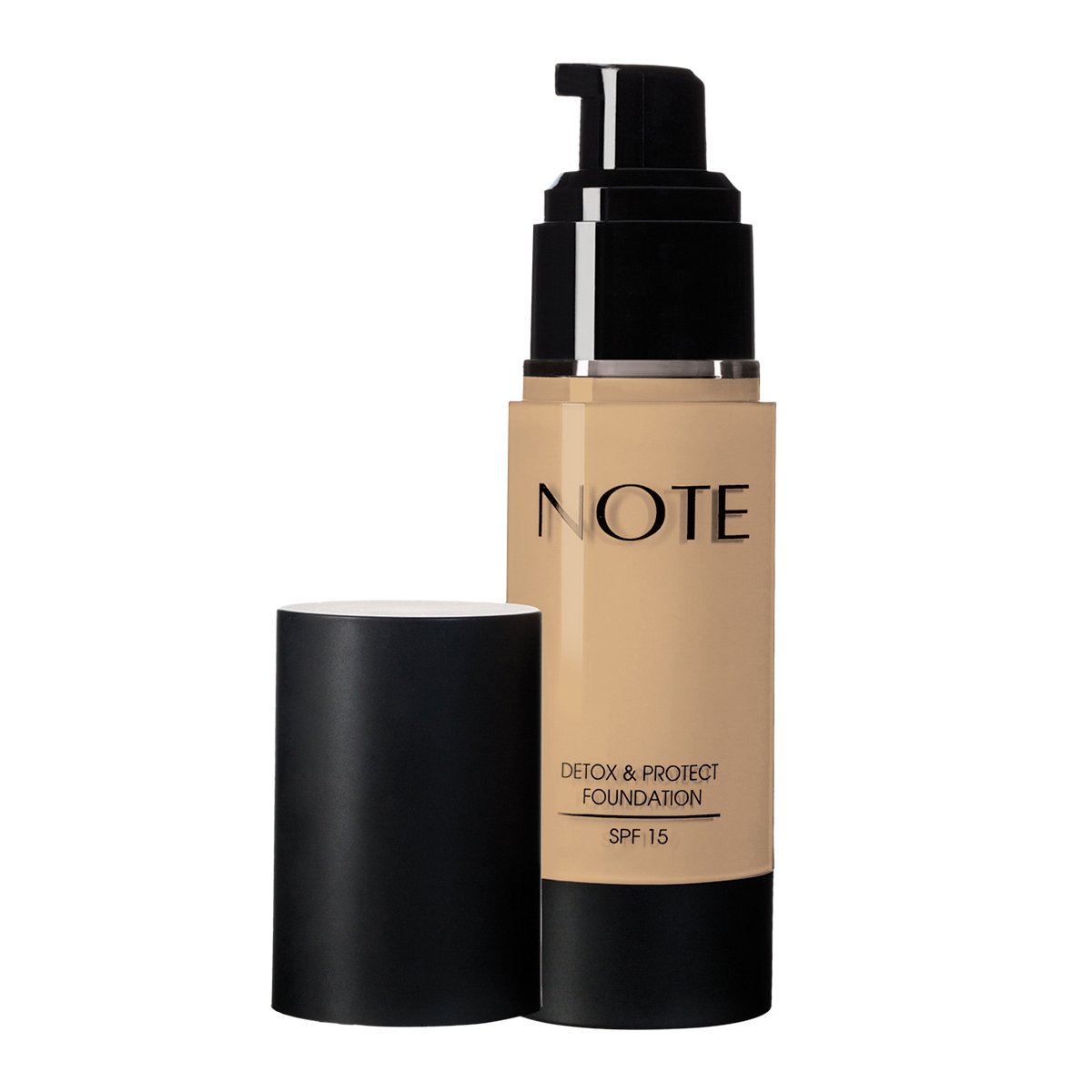 NOTE DETOX AND PROTECT FOUNDATION PUMP - Note Cosmetics Singapore