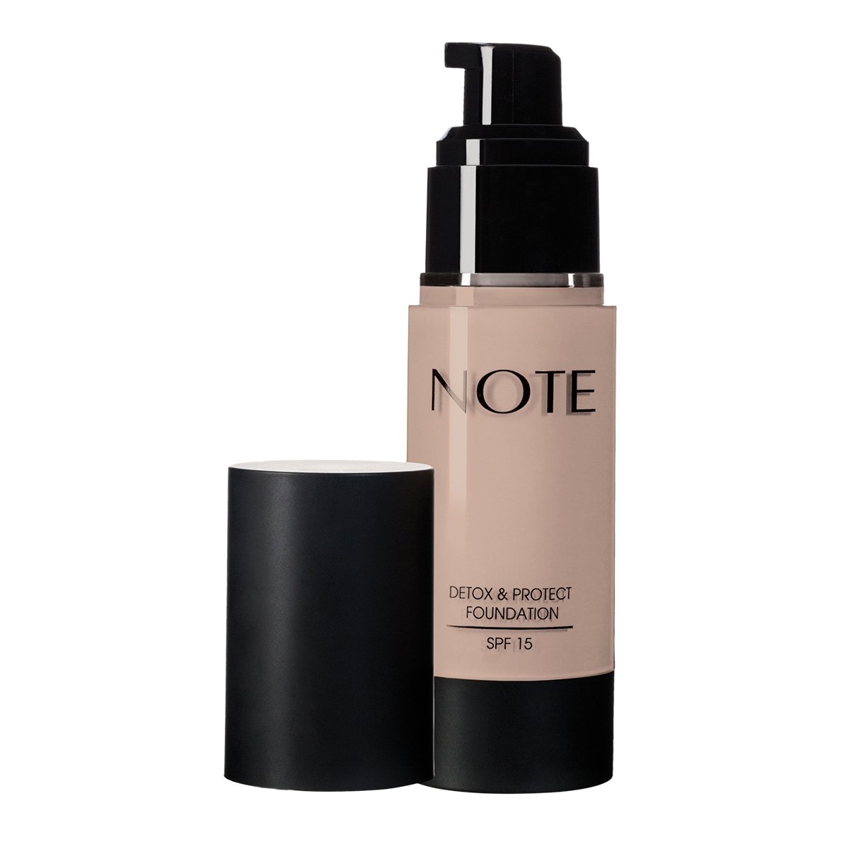 NOTE DETOX AND PROTECT FOUNDATION PUMP - Note Cosmetics Singapore