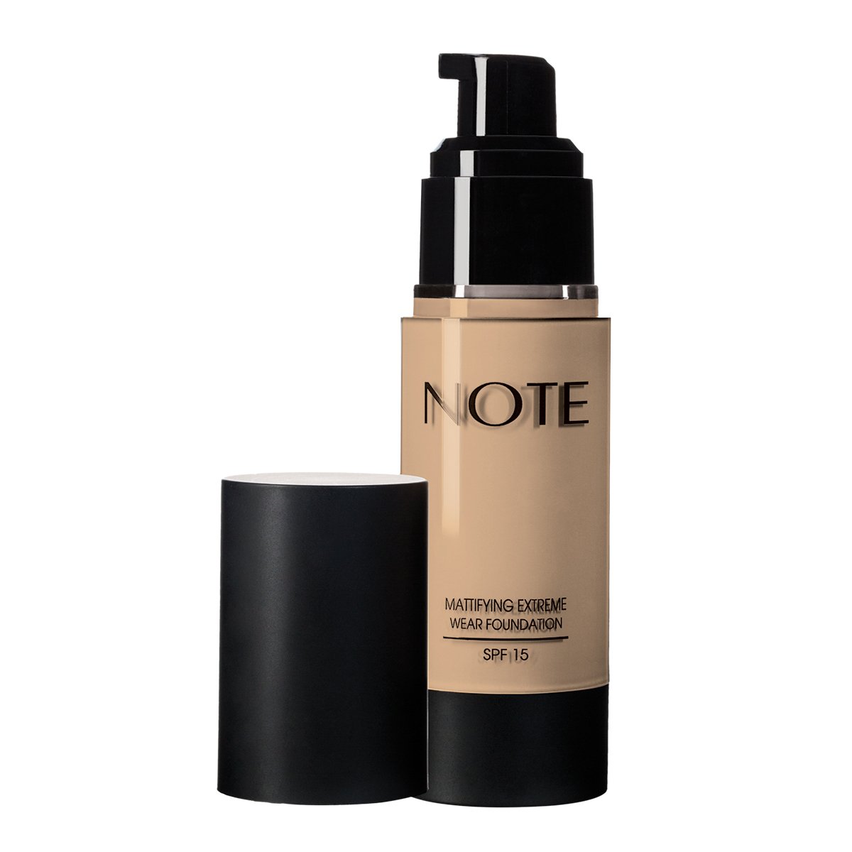 NOTE MATTIFYING EXTREME WEAR FOUNDATION PUMP, Long Lasting, Matte Foundation