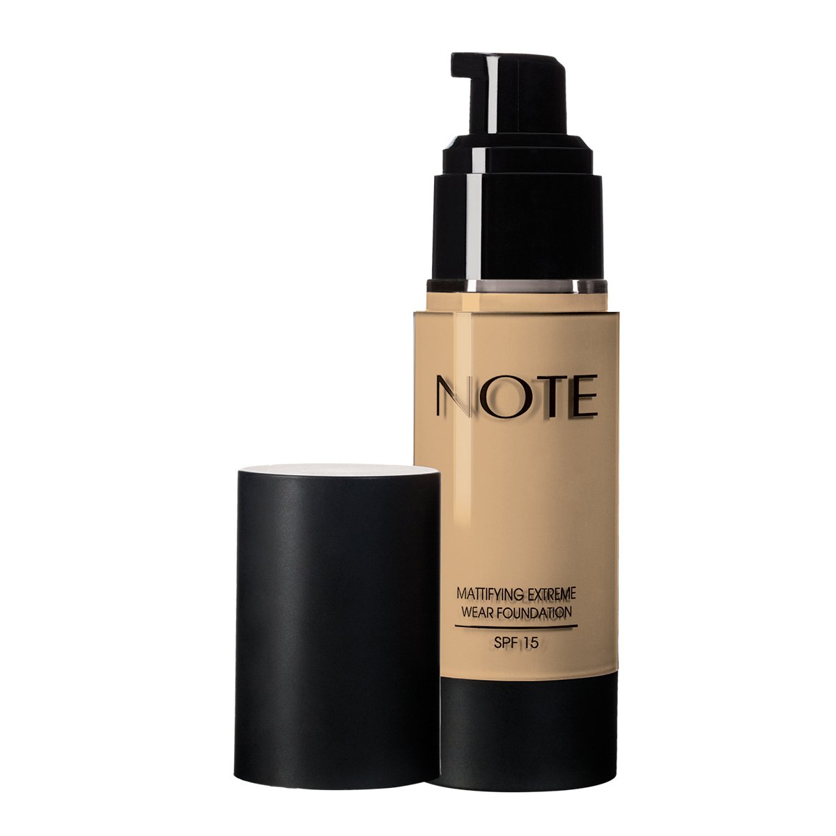 NOTE MATTIFYING EXTREME WEAR FOUNDATION PUMP, Long Lasting, Matte Foundation