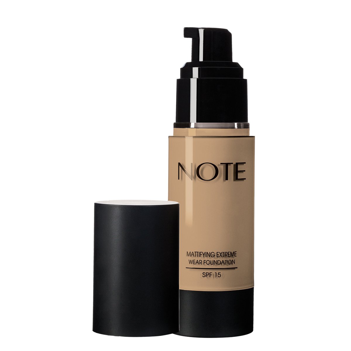 NOTE MATTIFYING EXTREME WEAR FOUNDATION PUMP, Long Lasting, Matte Foundation