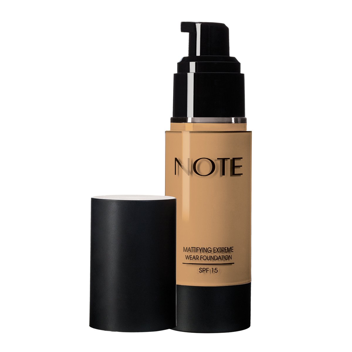 NOTE MATTIFYING EXTREME WEAR FOUNDATION PUMP, Long Lasting, Matte Foundation