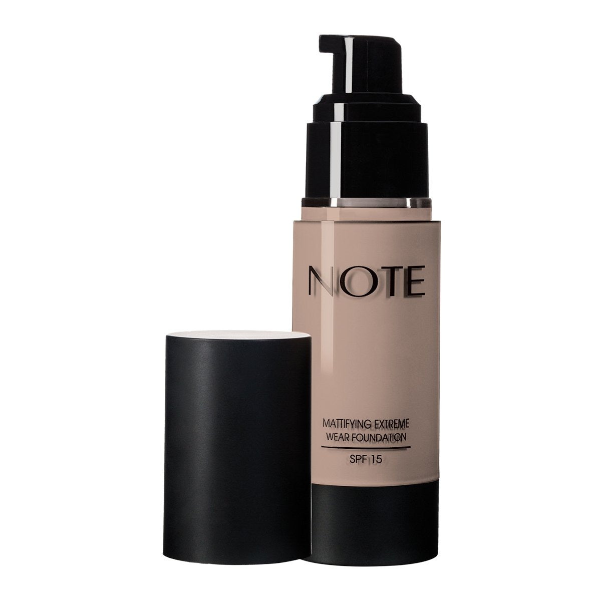 NOTE MATTIFYING EXTREME WEAR FOUNDATION PUMP, Long Lasting, Matte Foundation