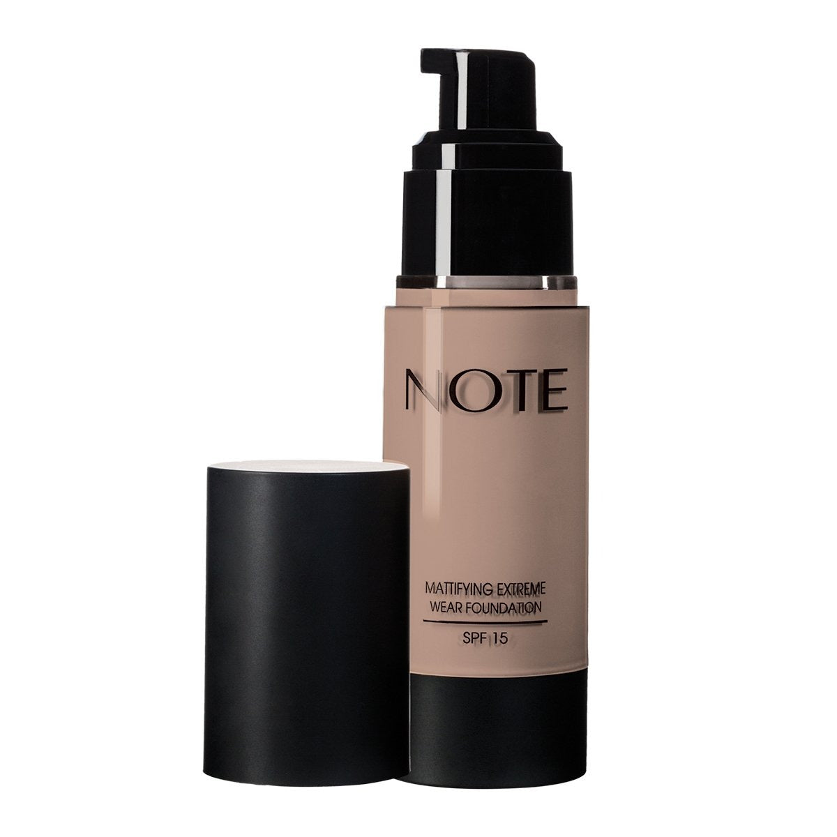 NOTE MATTIFYING EXTREME WEAR FOUNDATION PUMP, Long Lasting, Matte Foundation