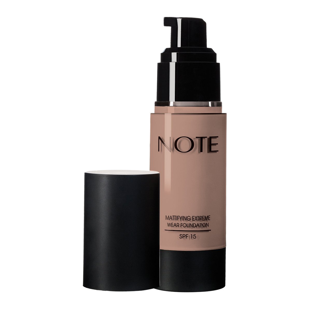NOTE MATTIFYING EXTREME WEAR FOUNDATION PUMP, Long Lasting, Matte Foundation