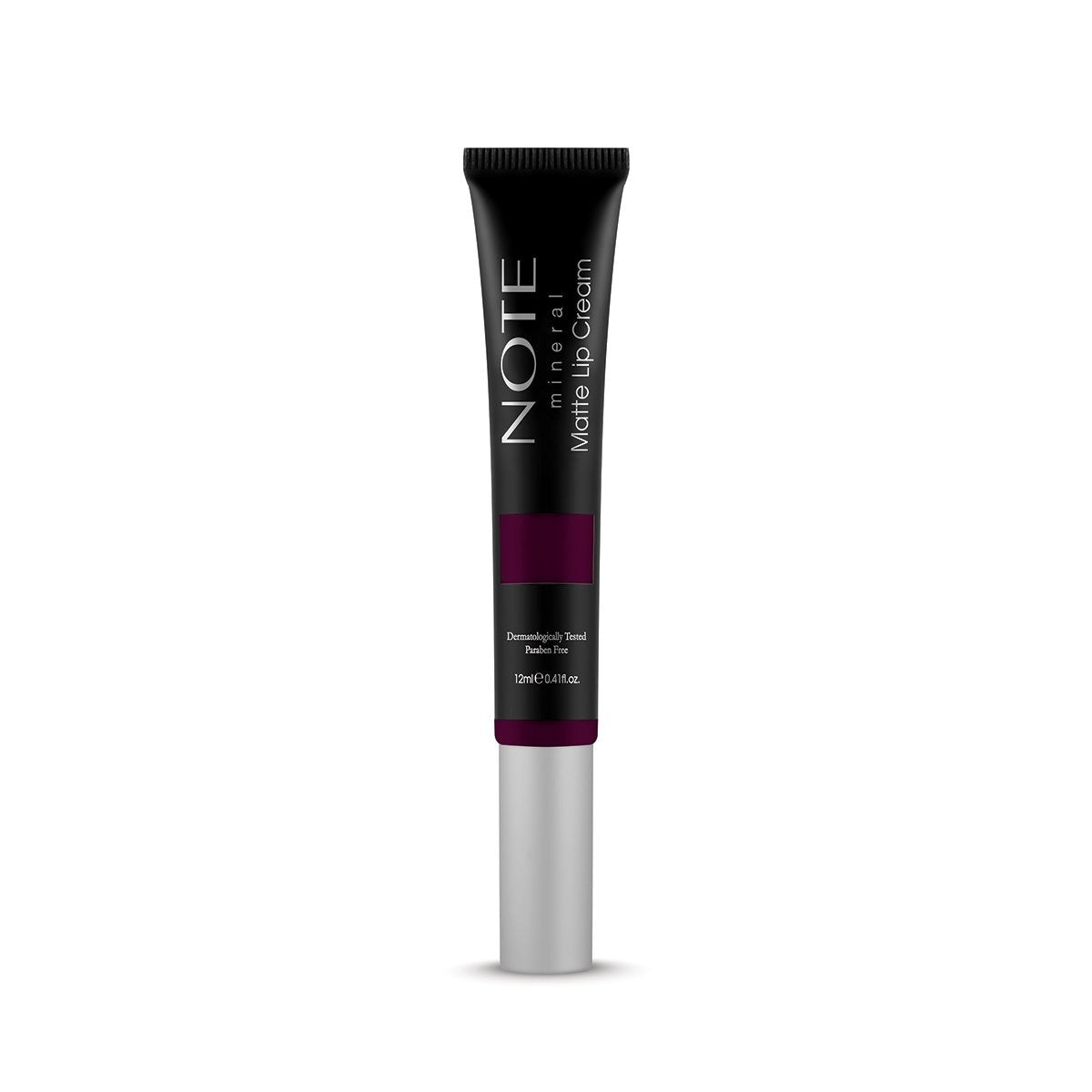 NOTE MINERAL MATTE LIP CREAM - 08 QUEEN OF NIGHT - Halal Lip Cream, Vegan Lip Cream, Paraben Free Lip Cream, Cruelty Free Lip Cream, Matte, Lip Cream, Hydrating, Vitamin E