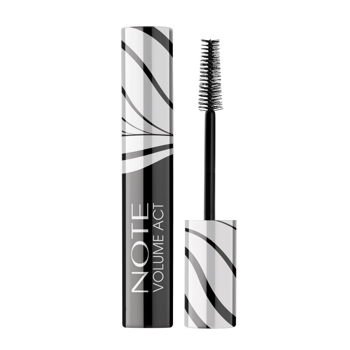 NOTE VOLUME ACT MASCARA Halal Mascara, Vegan Mascara, Paraben Free Mascara, Cruelty Free Mascara, Mascara, Buildable, Defining, Enhancing, Intensity, Smudge Proof 