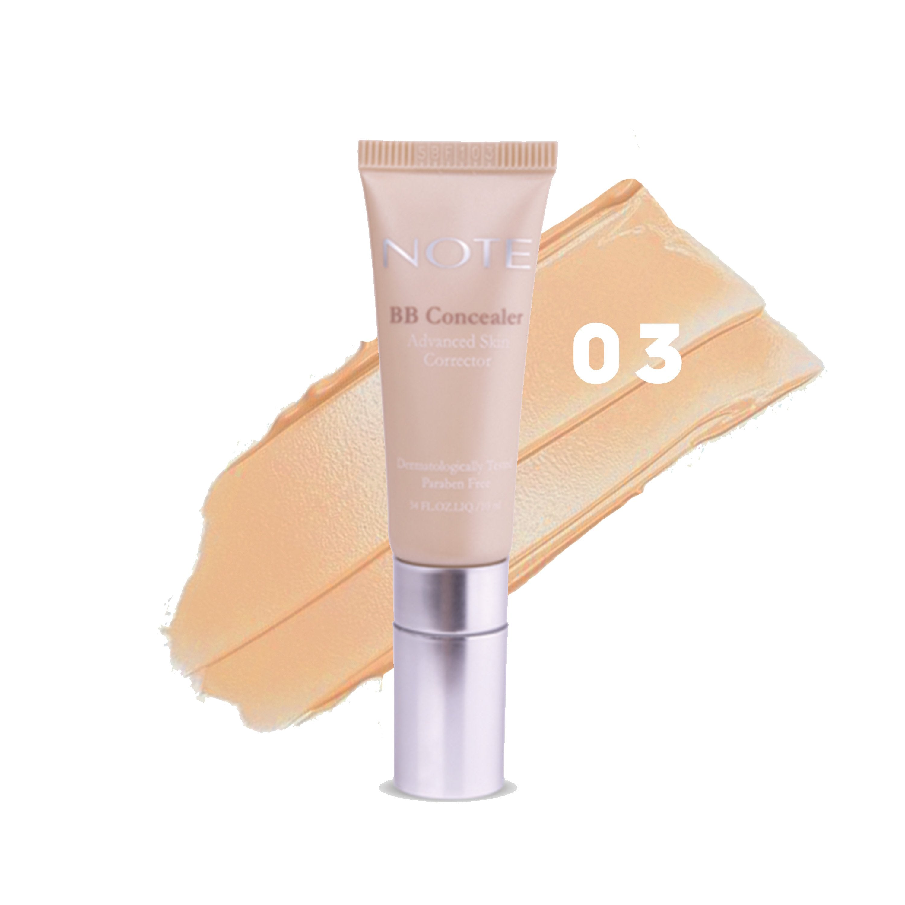 BB CONCEALER - Halal BB Concealer, Vegan Bb Concealer, Cruelty Free BB Concealer, Paraben BB Concealer, Moisturising, Brightening, Light Coverage, Natural, Vitamin E, Evens Skin Tone