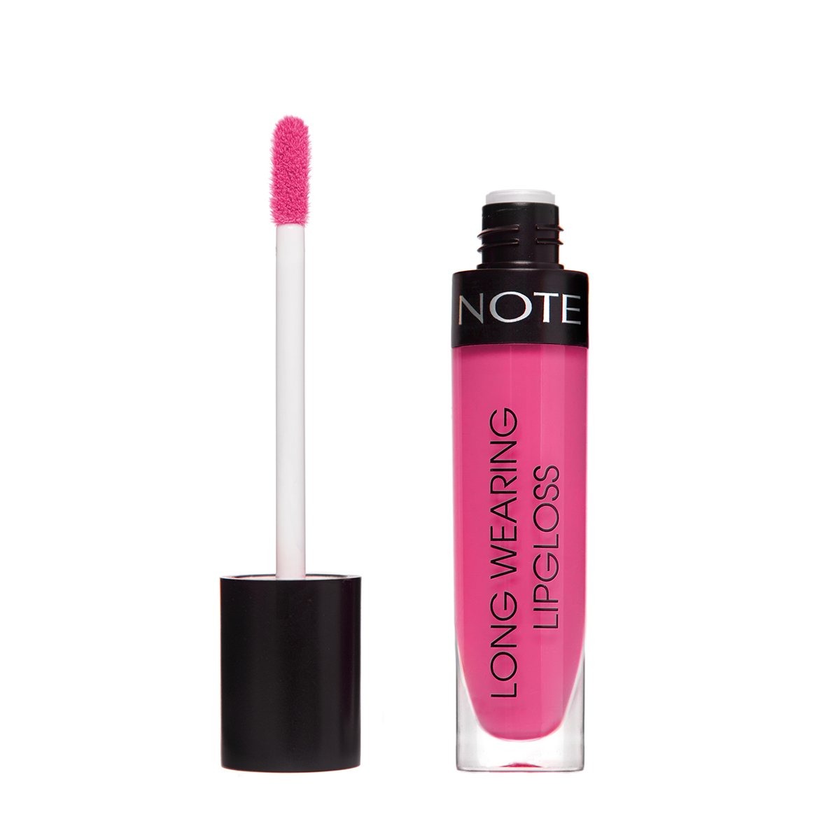 NOTE LONG WEARING LIPGLOSS - 17 FUSCHIA - Halal Lipgloss, Vegan Lipgloss, Cruelty Free Lipgloss, Paraben Free Lipgloss, Hydrating, Long Lasting, Nourishing, Intense Colour