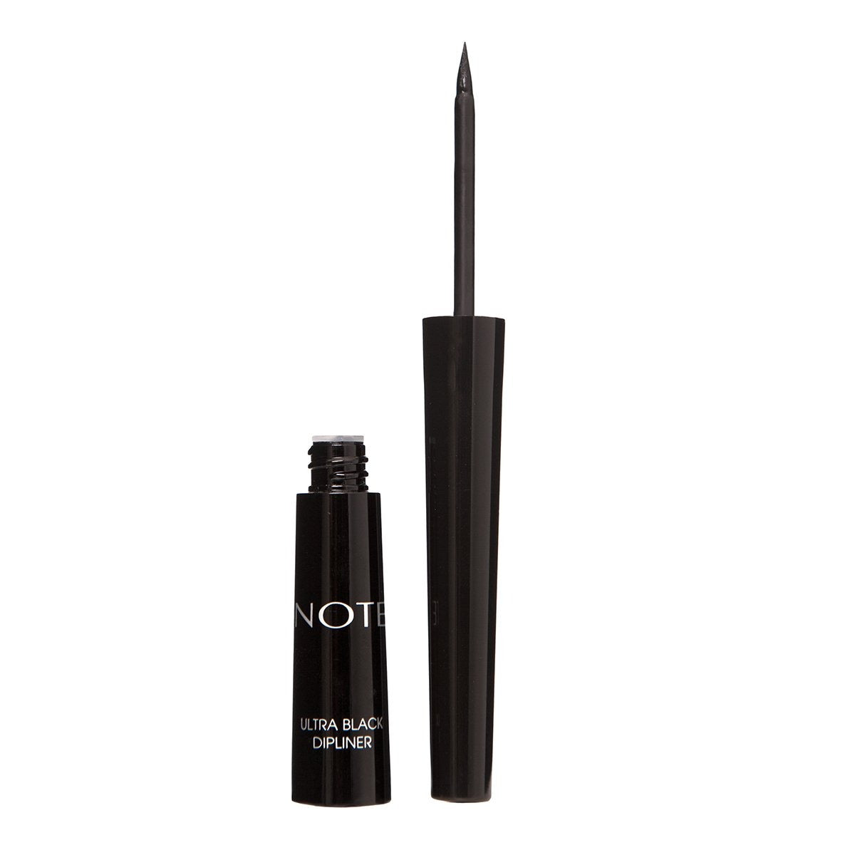 NOTE ULTRA BLACK DIPLINER, Halal Dipliner, Paraben Free Dipliner, Cruelty Free Dipliner, Liquid eyeliner, Quick drying, Felt tip, Black